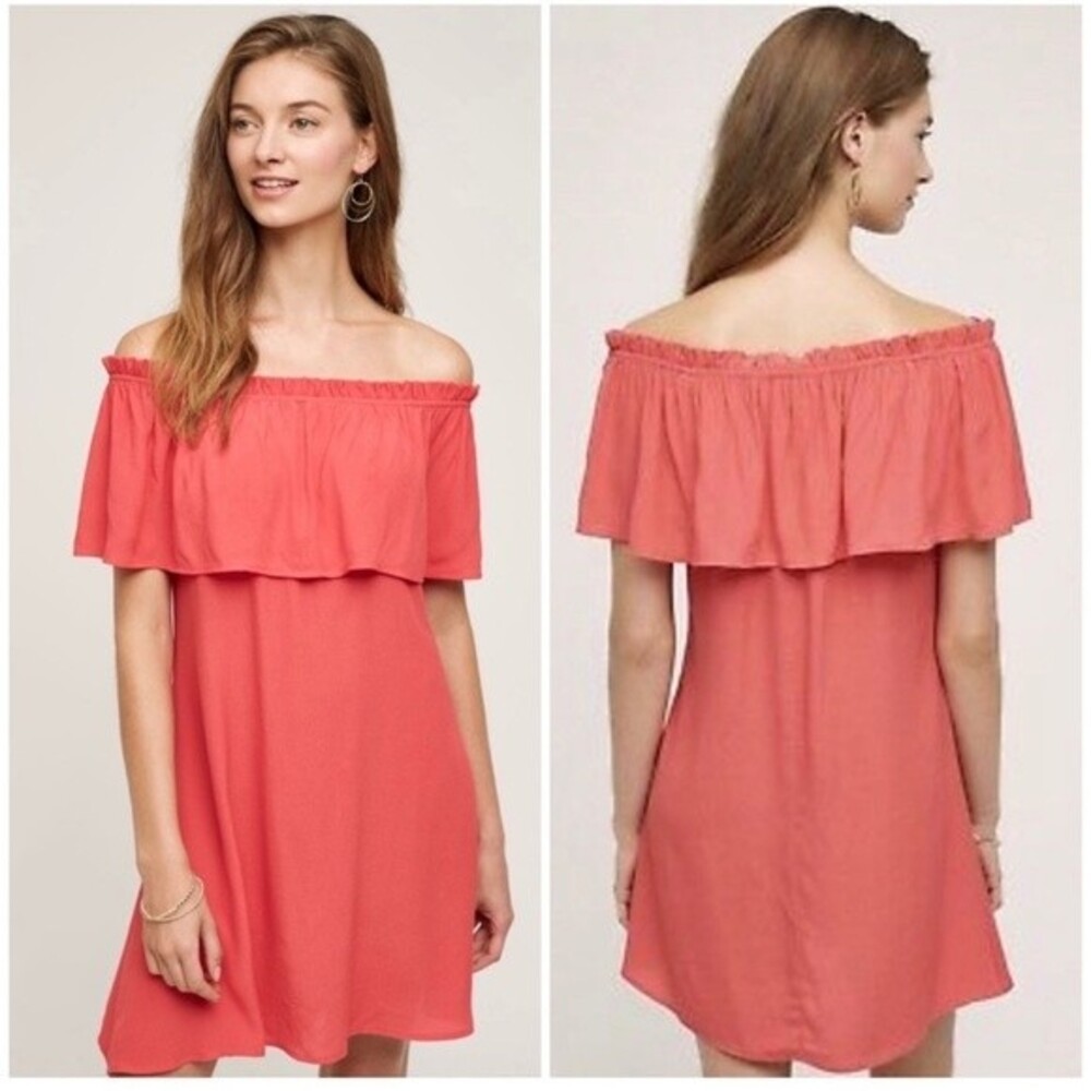 Anthro HD In Paris‎ Covina Off The Shoulder Dress
